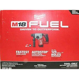 Milwaukee 2912-20 M18 FUEL Brushless Rotary Hammer (Tool Only)